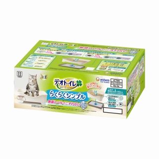 [ユニ・チャーム]デオトイレ らくらくシンプル本体セット ナチュラルアイボリー