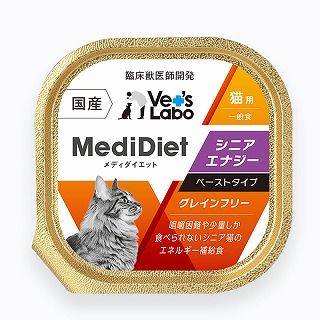 [ジャパンペットコミュニケーションズ]Vet's Labo メディダイエット 猫用 シニアエナジー 95g