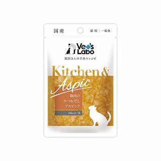 [ジャパンペットコミュニケーションズ]Kitchen & Aspic 鶏肉のかつおだしアスピック 40g
