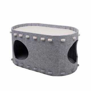 [Petner]フロッキー 隠れん坊ハウス グレー