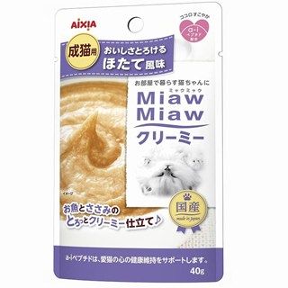 [アイシア]MiawMiawクリーミー ほたて風味 40g