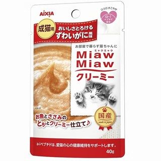 [アイシア]MiawMiawクリーミー ずわいがに風味 40g