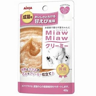 [アイシア]MiawMiawクリーミー 甘えび風味 40g