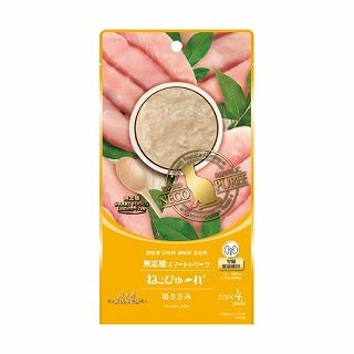[リバードコーポレーション]ねこぴゅ~れ 無添加スマートトリーツ 腎臓健康維持 鶏ささみ 12g×4 本