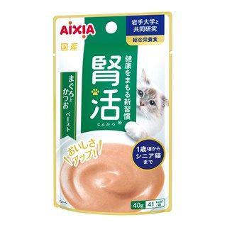 [アイシア]腎活 まぐろとかつおペースト 40g