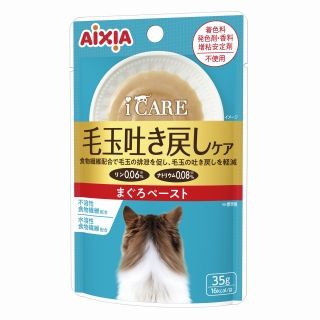 [アイシア]i CARE 毛玉吐き戻しケア まぐろペースト 35g