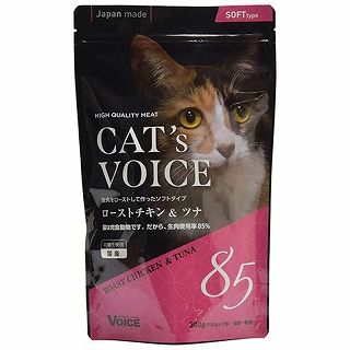 [ヴォイス]キャットヴォイス ローストチキン&ツナ 300g