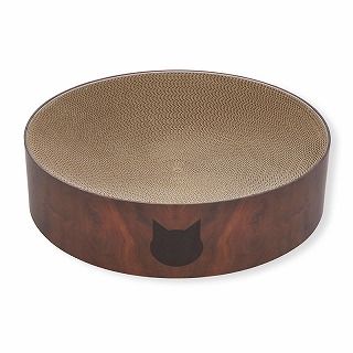 [猫壱]バリバリボウル XL ダークブラウン