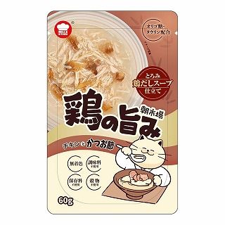 [F&Bell]朝市場 鶏の旨み 鶏だしスープ チキンとかつお節 60g