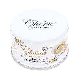 [HappyDays]HappyDays Cherie チキン&かぼちゃinグレービー 下部尿路の健康維持 成猫用 80g