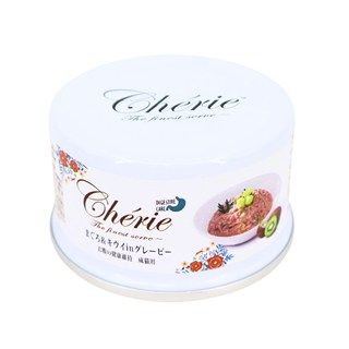 [HappyDays]HappyDays Cherie まぐろ&キウイinグレービー お腹の健康維持 成猫用 80g