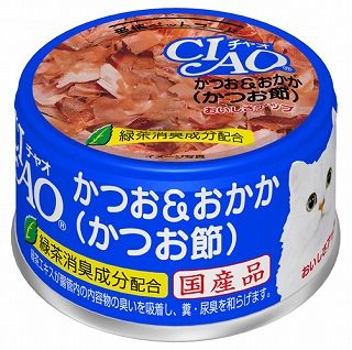 [いなば]CIAO かつお&おかか(かつお節) 85g