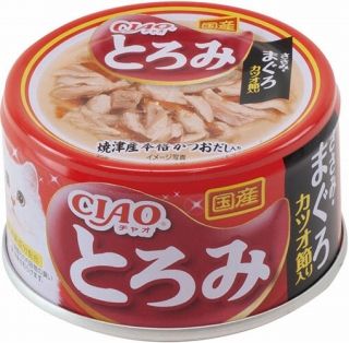 [いなば]CIAO とろみ ささみ･まぐろ カツオ節入り 80g