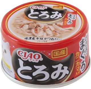 [いなば]CIAO とろみ ささみ･まぐろ カニカマ入り 80g