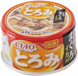 [いなば]CIAO とろみ ささみ･まぐろ イカ入り 80g