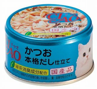 [いなば]CIAO かつお 本格だし仕立て 85g