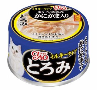 [いなば]CIAO とろみミルキータイプ まぐろ･ささみ かにかま入り 80g