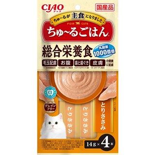 [いなば]CIAO ちゅ~るごはん とりささみ 14g×4本