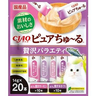 [いなば]CIAO ピュアちゅ~る 贅沢バラエティ 14g×20本