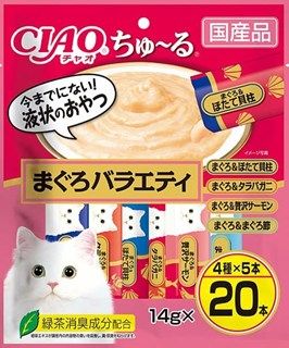 [いなば]CIAO ちゅ~る まぐろバラエティ 14g×20本