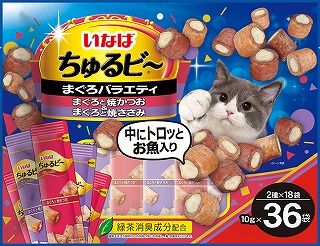 [いなば]いなば ちゅるビ~ まぐろバラエティ 10g×36袋