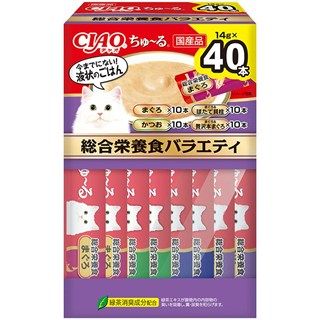 [いなば]CIAOちゅ~る 総合栄養食バラエティBOX 14g×40本入