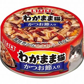 [いなば]いなば わがまま猫 かつお節入り かつお･まぐろ 115g