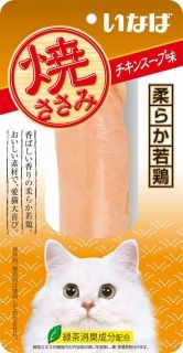 [いなば]いなば 焼ささみ チキンスープ味 1本