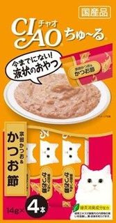 [いなば]CIAO ちゅ~る 宗田かつお&かつお節 14g×4本