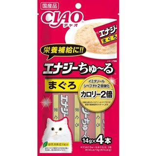 [いなば]CIAO エナジーちゅ~る まぐろ 14g×4本