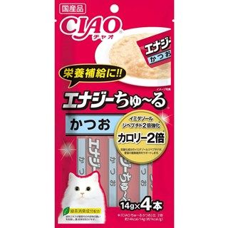 [いなば]CIAO エナジーちゅ~る かつお 14g×4本