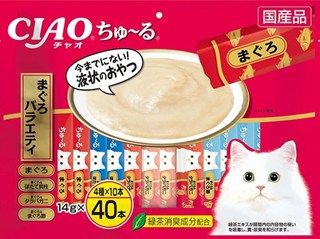 [いなば]CIAO ちゅ~る まぐろバラエティ 14g×40本