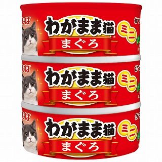 [いなば]いなば わがまま猫まぐろミニ まぐろ 60g×3缶