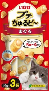 [いなば]いなば プチちゅるビ~ まぐろ 10g×3袋
