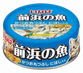 [いなば]いなば 前浜の魚 かつお丸つぶし にぼし入り 115g