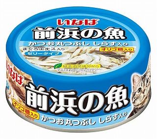 [いなば]いなば 前浜の魚 かつお丸つぶし しらす入り 115g