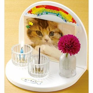 [カメヤマ]虹のかなた メモリアルステージセット 雲色10点セット