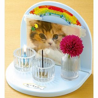[カメヤマ]虹のかなた メモリアルステージ 空色10点セット