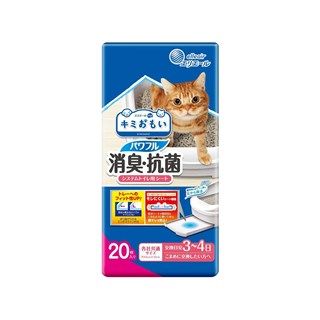 [エリエール]キミおもい パワフル消臭･抗菌 システムトイレ用シート 3~4日用 20枚