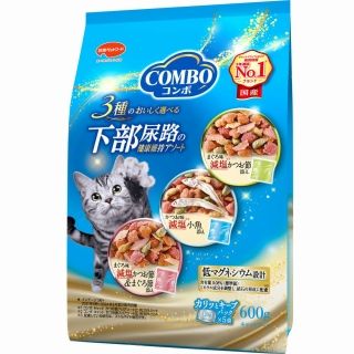 [日本ペットフード]コンボ キャット 下部尿路の健康維持アソート600g(120g×5)