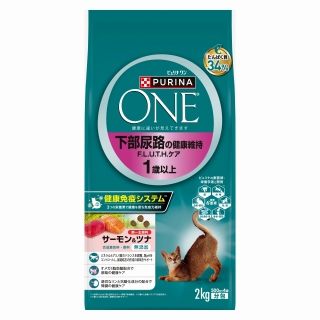 [ネスレ]ピュリナワンキャット 下部尿路の健康維持 F.L.U.T.H.ケア 1歳以上 サーモン&ツナ 2kg