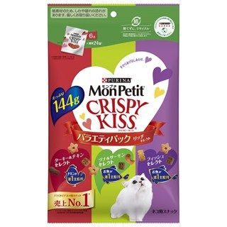 [ネスレ]モンプチ クリスピーキッス バラエティパック リッチセレクト 144g
