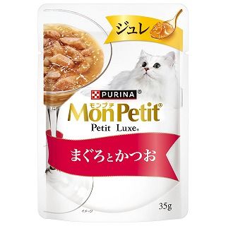 [ネスレ]モンプチ プチリュクス ジュレ まぐろとかつお 35g