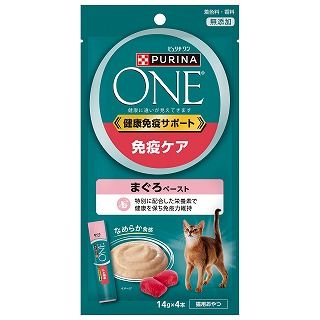[ネスレ]ピュリナワンキャット おやつ 健康免疫サポート 免疫ケア まぐろペースト 56g