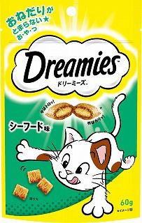 [マースジャパン]ドリーミーズ シーフード味 60g