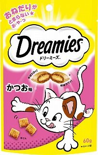 [マースジャパン]ドリーミーズ かつお味 60g