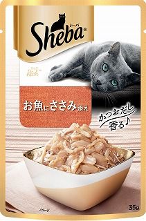 [マースジャパン]シーバ リッチ お魚にささみ添え 35g