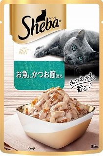 [マースジャパン]シーバ リッチ お魚にかつお節添え 35g