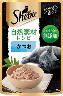 [マースジャパン]シーバ 自然素材レシピ かつお 35g