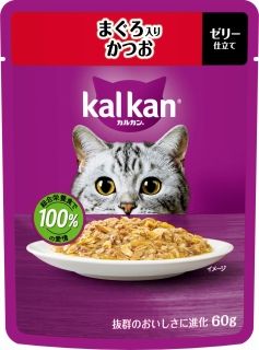 [カルカン]カルカン パウチ まぐろ入りかつお 60g